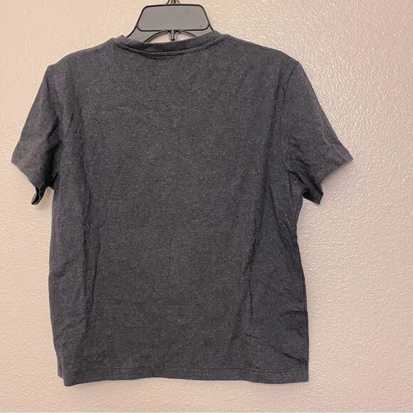 Everlane The Box Cut Essential organic Cotton dark gray crew tee minimalist XS - Picture 2 of 8